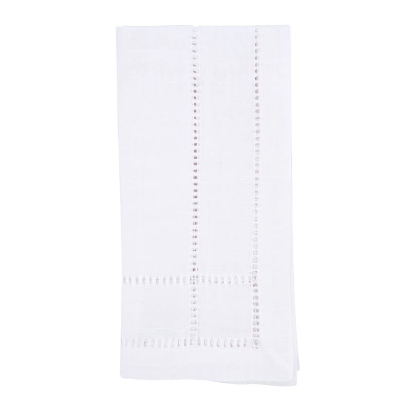 Double Hemstitch Design Table Napkins (Set of 4)