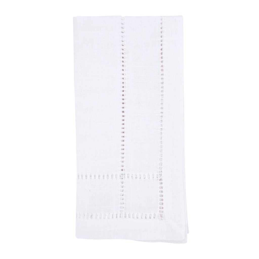 Double Hemstitch Design Table Napkins (Set of 4)