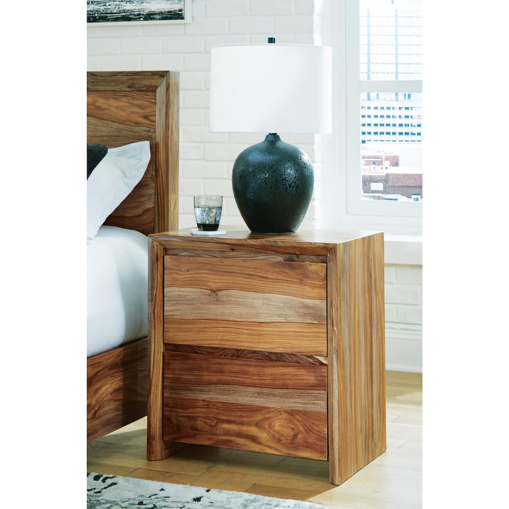 Signature Design by Ashley Dressonni Brown Nightstand