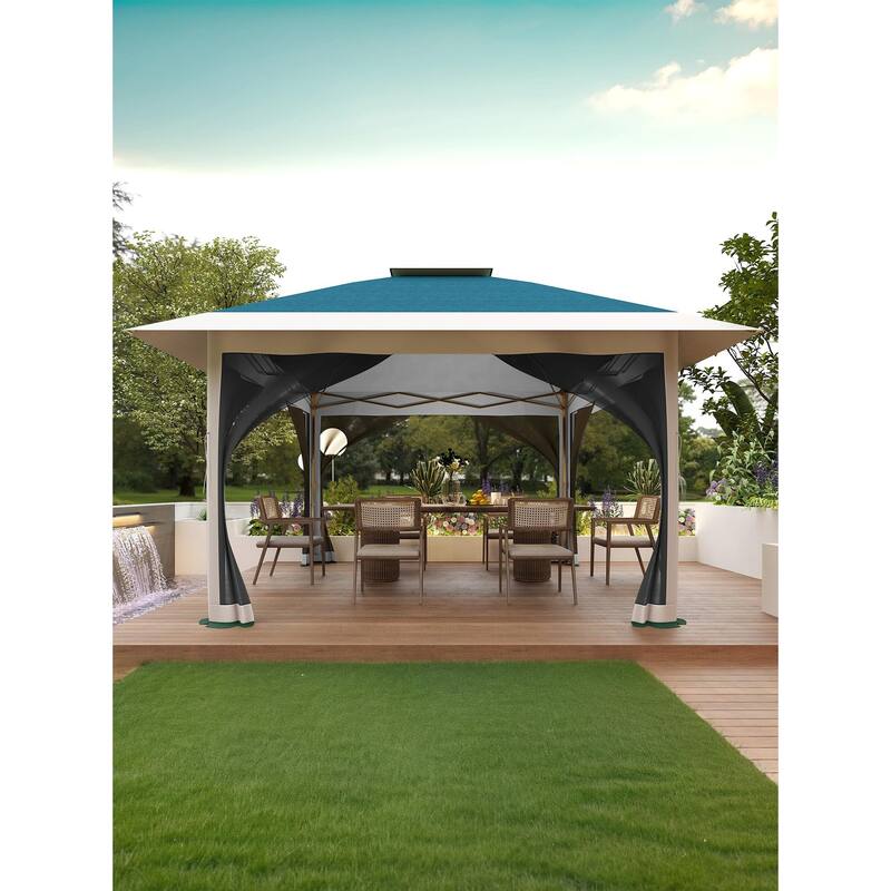13x13 Pop Up Gazebo Outdoor Canopy Shelter