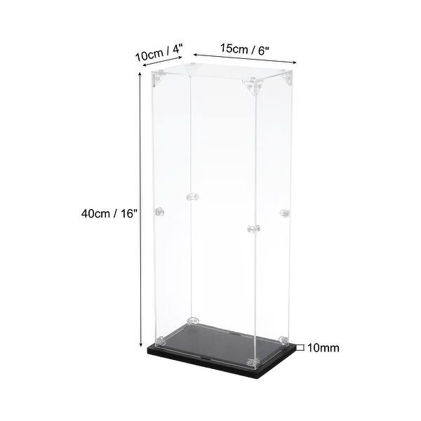 dimension image slide 51 of 65, Acrylic Display Case, for Displaying Collectibles, Dolls, Model Car