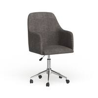 Carson carrington lund chrome contemporary office chair Clearance