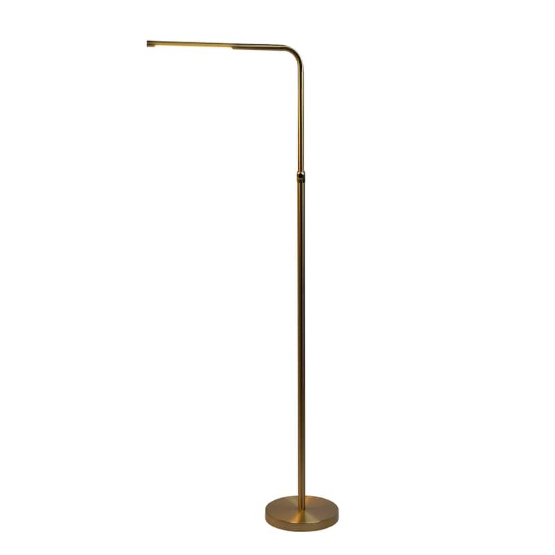 Sleek LED Floor Lamp with Adjustable Lighting