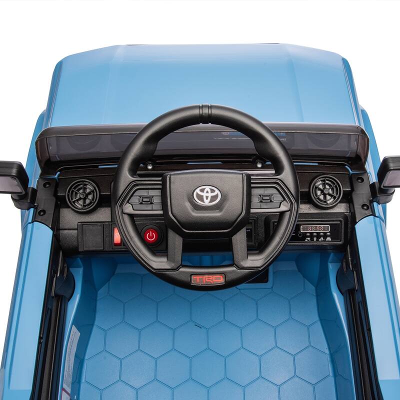 12V Kids Ride On Car W/Parents Control,Licensed Toyota LC250 2024,Four-wheel suspension,Adjustable volume,For Kids Aged 2-4