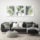 Modern Botanicals By World Art Group 3 Piece Framed Print Wall Art Set ...