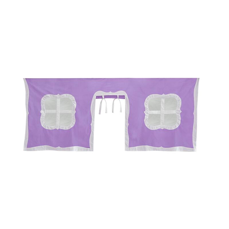 Max and Lily Cotton Underbed Curtain Fancy