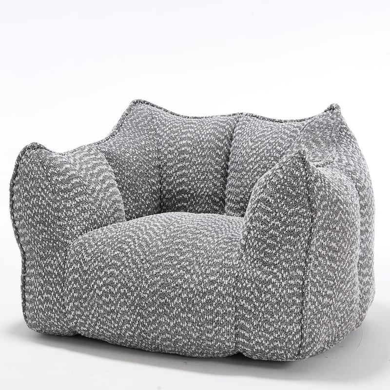 Lazy Bean Bag Chair with Arms for Living Room