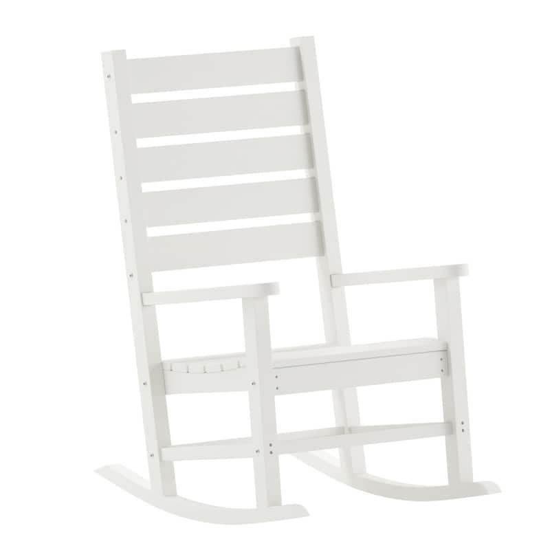 Classic Commercial Grade All-Weather Outdoor Rocking Chairs (Set of 2)
