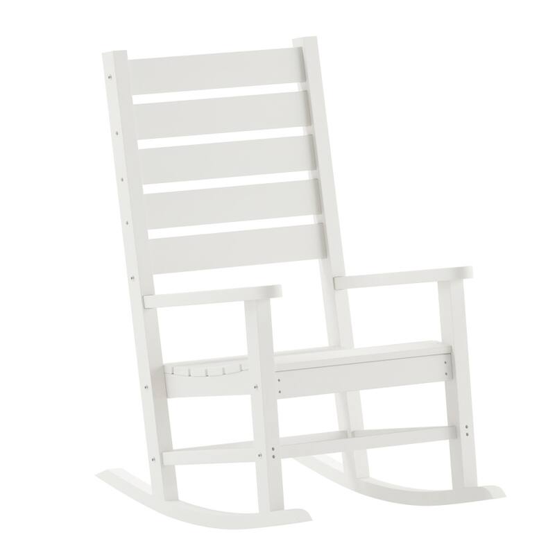 Set of 2 Classic Outdoor All-Weather Rocking Chairs