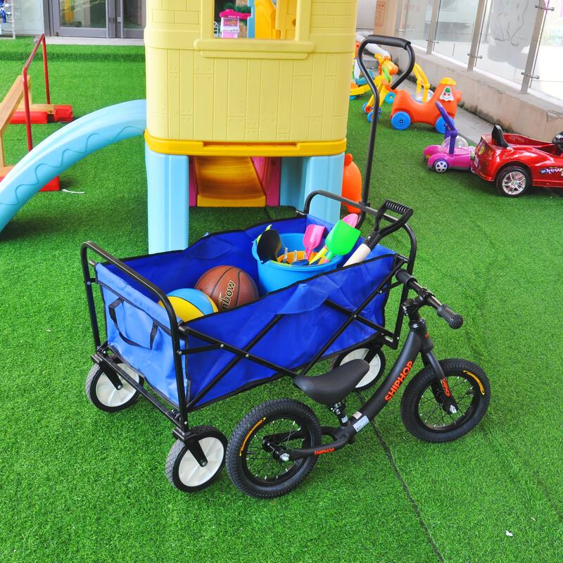 Folding Wagon Garden Shopping Beach Cart