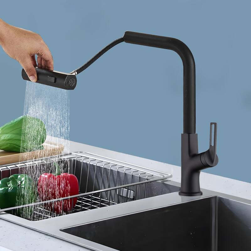 Topcraft Stainless Steel Pull Down Kitchen Faucet