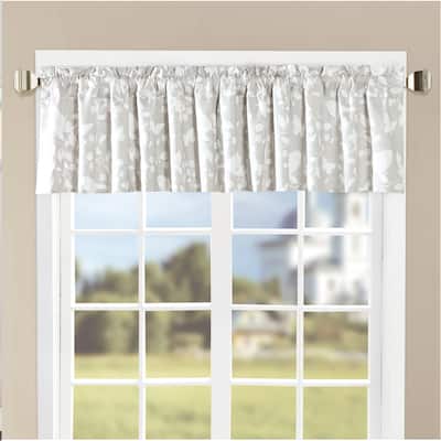 Serenta Printed Bird Song Valance - 60" x 18" - 60" x 18"