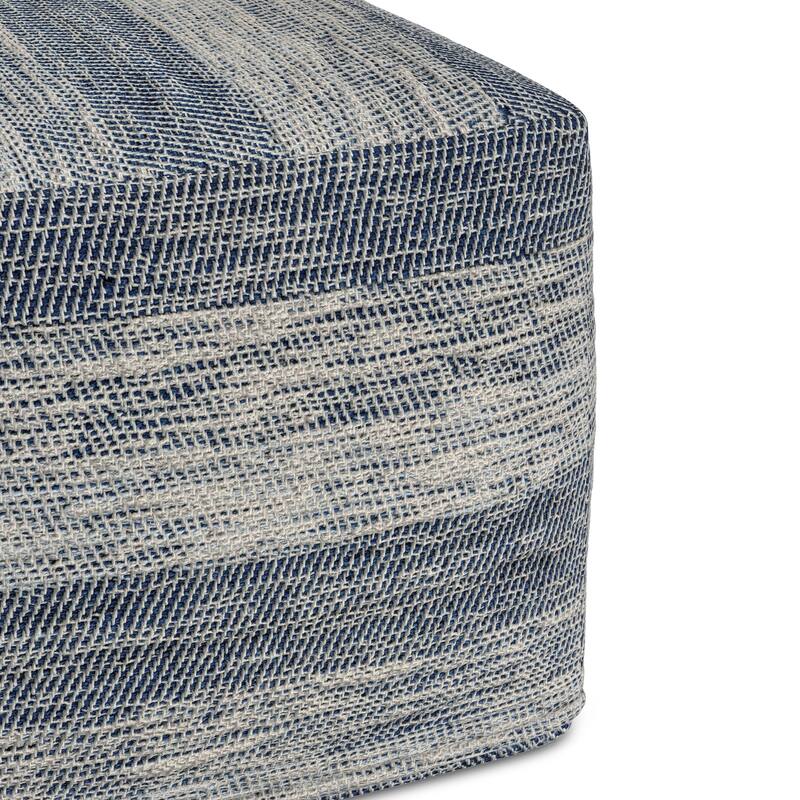 WYNDENHALL Portia Boho Square Pouf