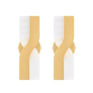 Madison Led Wall Sconces Wall Light Modern Bathroom Vanity Light 4000k , Set of 2