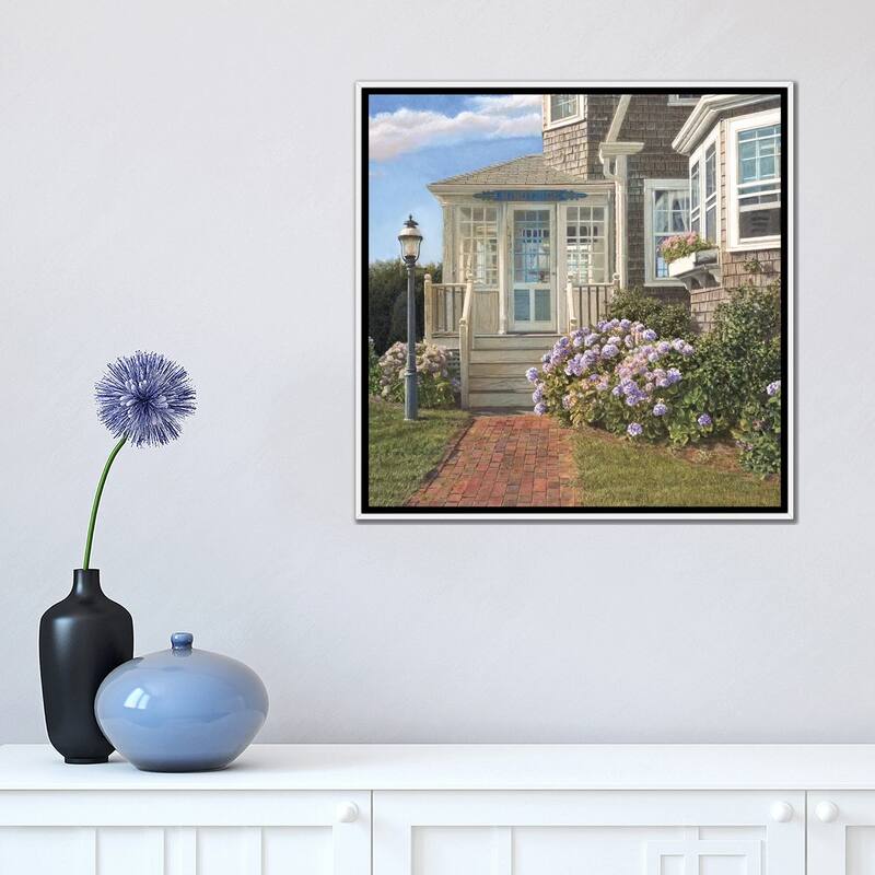 iCanvas "Windy Side" by Tom Mielko Framed Canvas Print