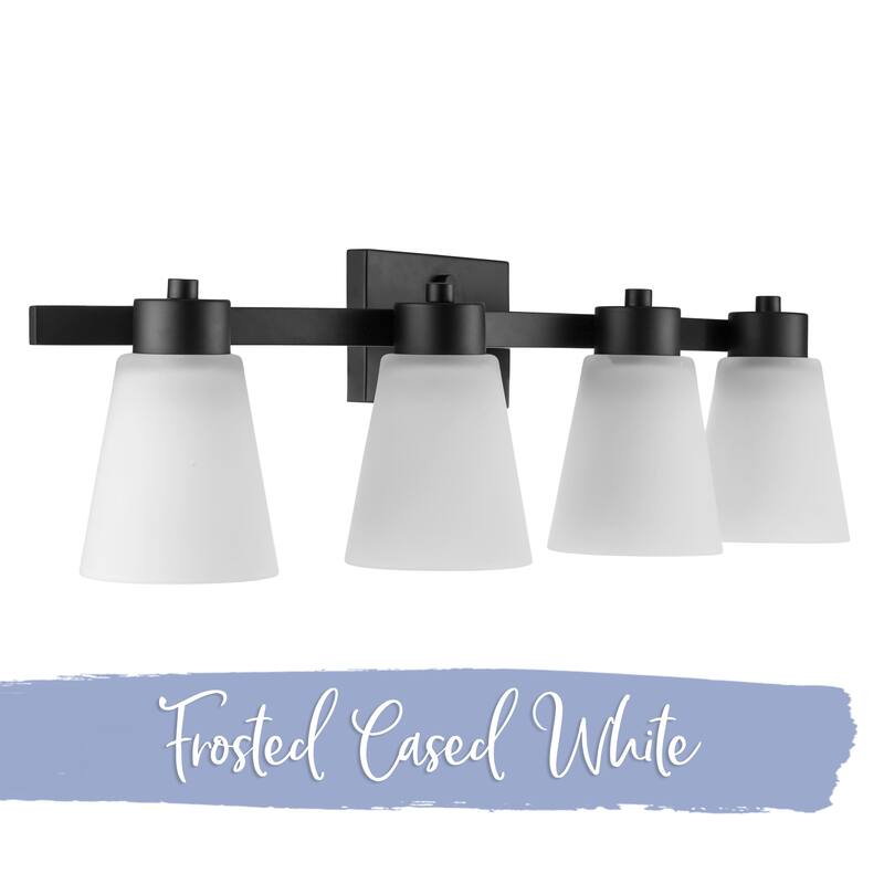 Prominence Home Fairendale, Vanity Light, Matte Black - Matte Black