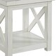Seaside Lodge Off-White End Table - Bed Bath &amp; Beyond - 15208789