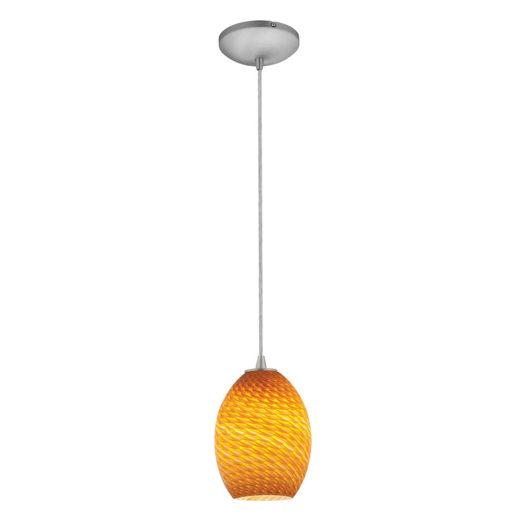 Access Lighting Brandy FireBird 6" Wide Mini Pendant - Cord Hung