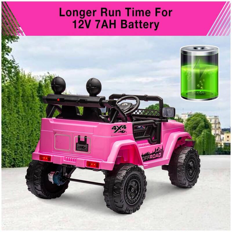 Electric Ride On Truck Car for Kids 3-7 with Remote Control