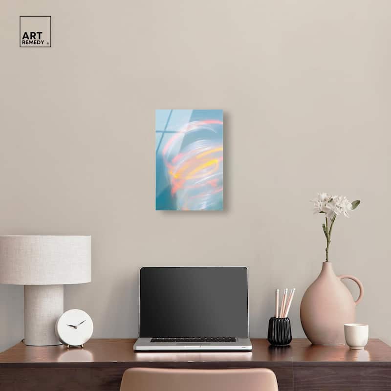 Swirling Light I Acrylic by Art Remedy, Ready to Hang
