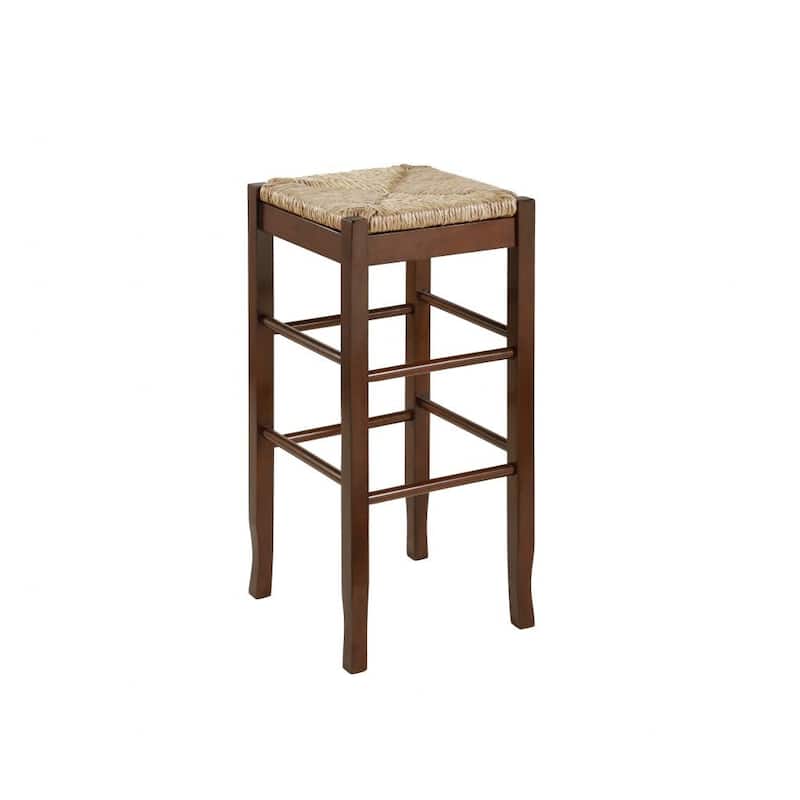 Slaot Woven 29-inch Square Bar Stool