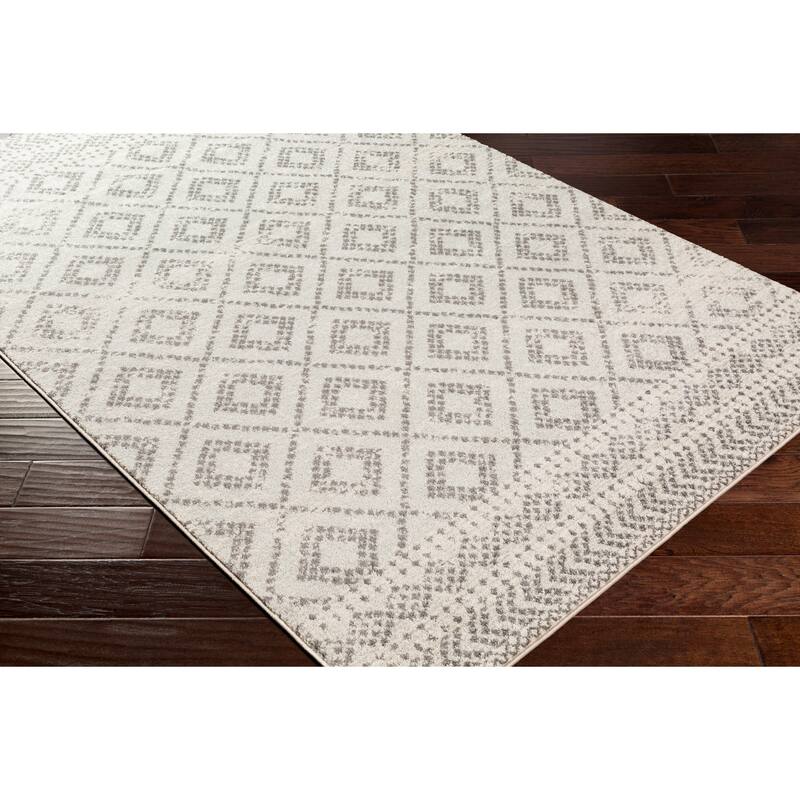 Livabliss Naima Bohemian Border Area Rug