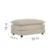 Option Beige Ottoman