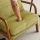 preview thumbnail 27 of 105, High Back Solid Wood Armrest Backrest Leisure Chair Accent Chair