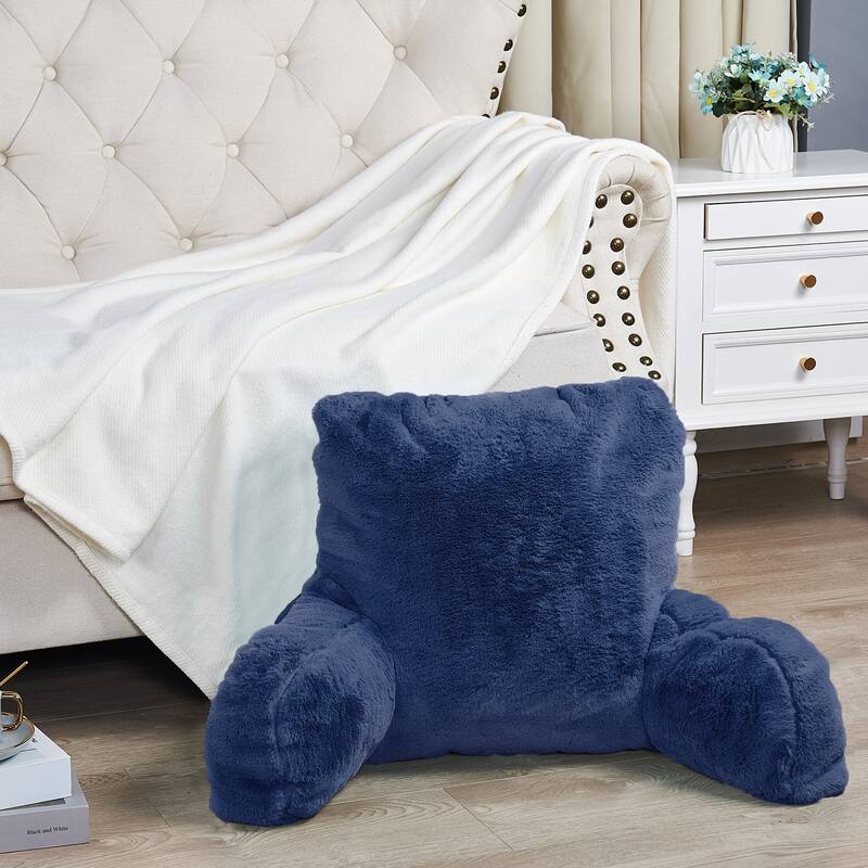 Home Soft Things FoxFauxFur Bedrest