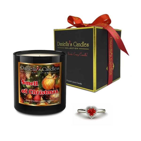 Smell Of Christmas Jewelry Candle, Ring Size 8