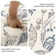 preview thumbnail 37 of 102, 29'' W Pattern Floral Swivel Manual Push Back Recliner Glider Chair
