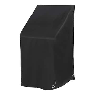 Modern Leisure® Garrison Black Diamond Patio Chair Cover, Waterproof, 27"L x 34"W x 31"H, Black