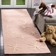 preview thumbnail 7 of 11, SAFAVIEH Handmade Kids Letka Wool Rug 2'6" x 8' Runner - Pink/Ivory - Runner