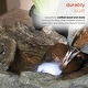 preview thumbnail 7 of 10, Alpine Corporation 20" Long Indoor/Outdoor Wood River Log Fountain with LED Lights