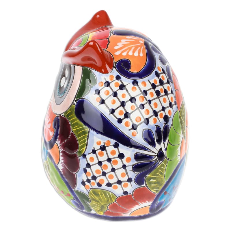Novica Handmade Mystic Sweetie Ceramic Sculpture