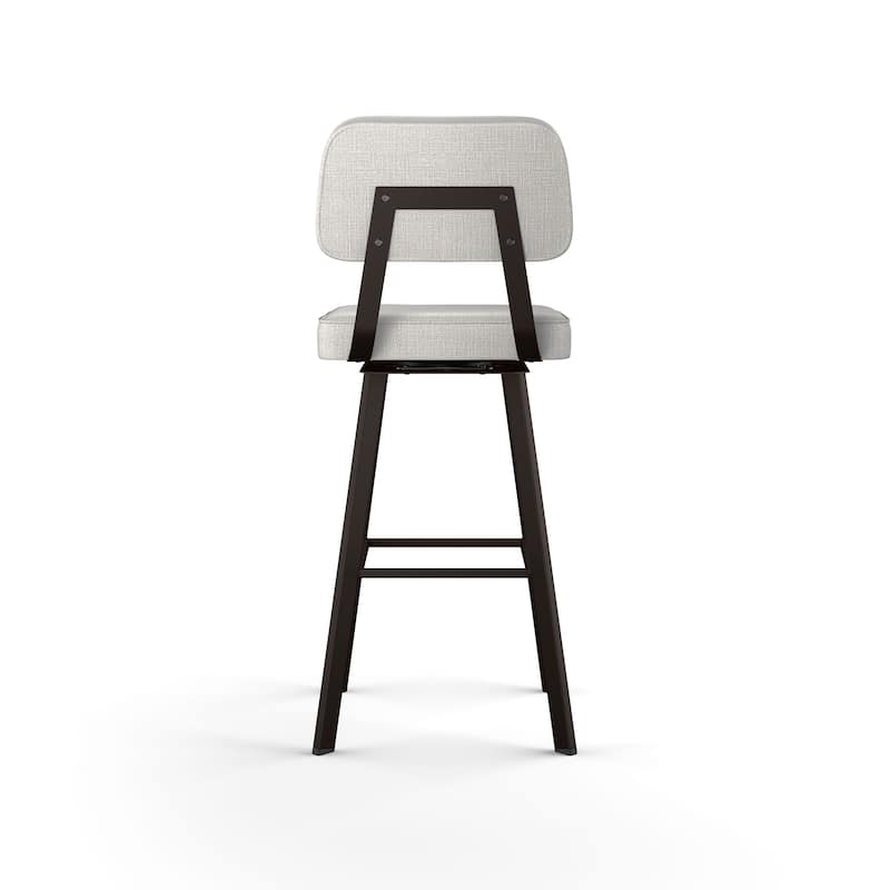 Amisco Clarkson Swivel Bar Stool