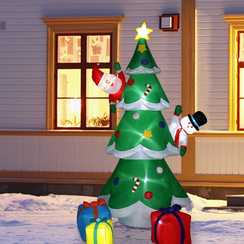 Inflatable Garden Christmas Tree Decoration