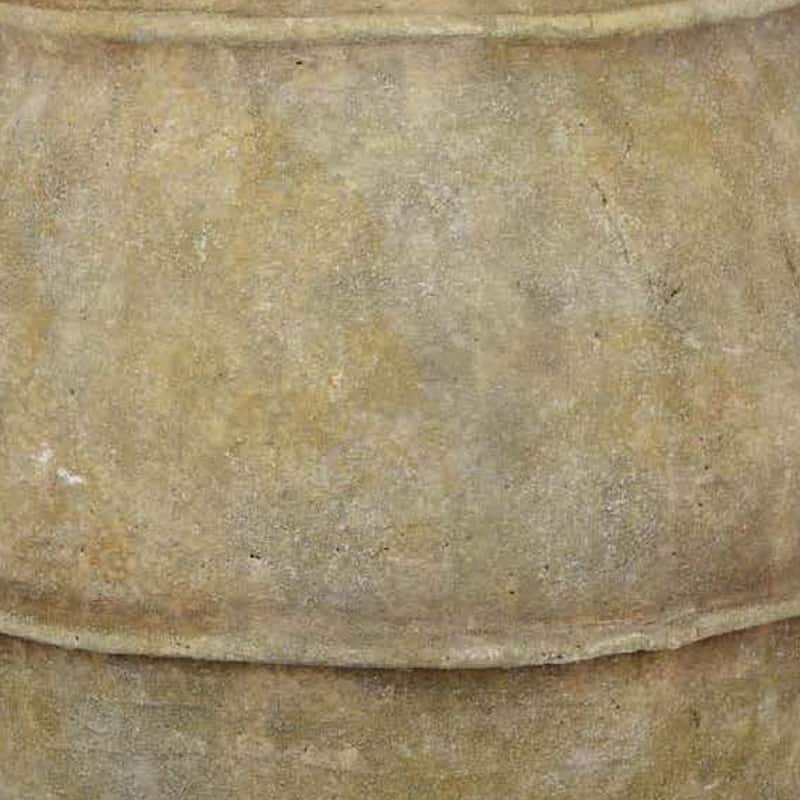 Lia Garden Planter, 23 Inch Round Pot, Earthy Brown Terracotta
