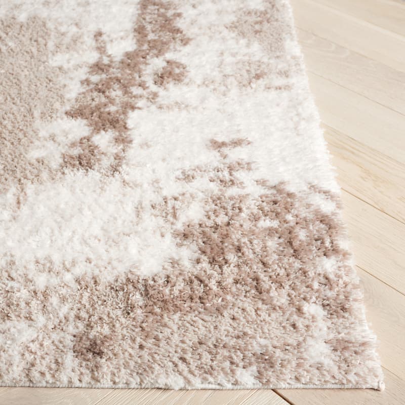 SAFAVIEH Penelope Sussane Shag Modern Abstract Rug