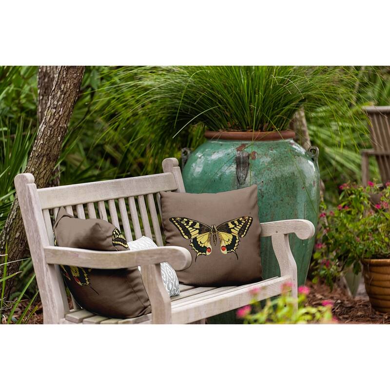 Rare Swallowtail Polyester Indoor/Outdoor Pillow