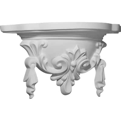 17 5/8"W x 5 7/8"D x 9 1/4"H Tassel Decorative Shelf