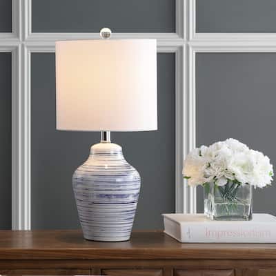 SAFAVIEH Lighting Maxton 21-inch LED Table Lamp (Set of 2) - 10"x10"x21"