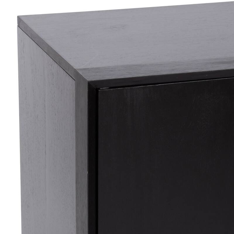 Kate and Laurel McCutcheon Floor Media Cabinet