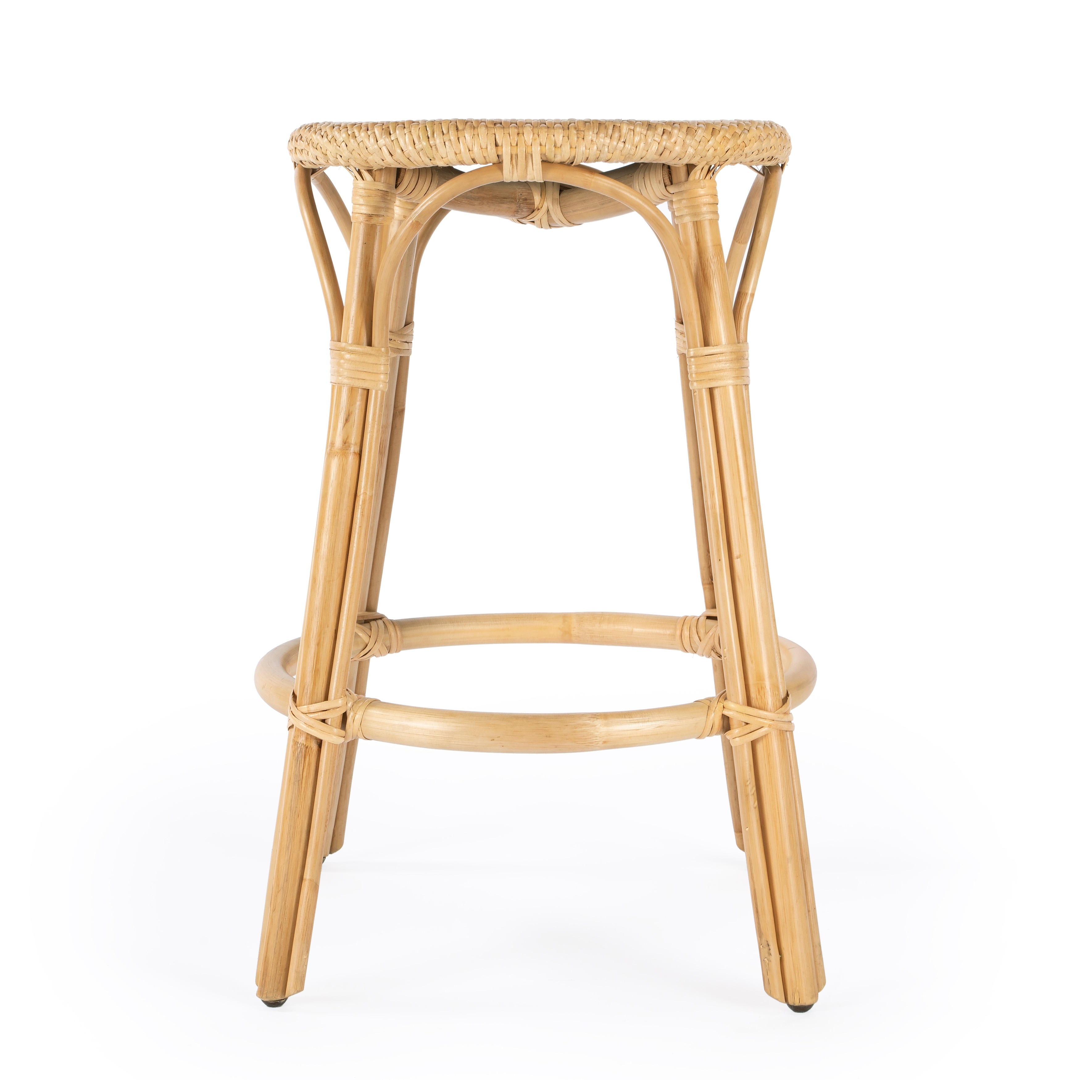 Handmade Tobias Rattan Counter Stool Overstock 18072618