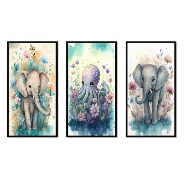 baby elephant photo frame