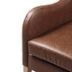 preview thumbnail 6 of 8, INK+IVY Ferguson Faux Leather Accent Chair
