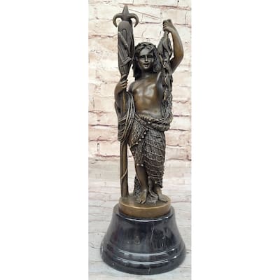 Bronze Sculpture Of Young Imitative Fisherman Boy By Albert Ernest Carrier Belleuse