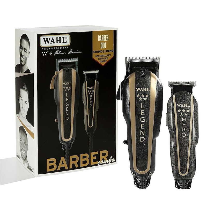 WAHL 5-Star Barber Combo Legend Clipper and Hero Trimmer 8180 - Gold