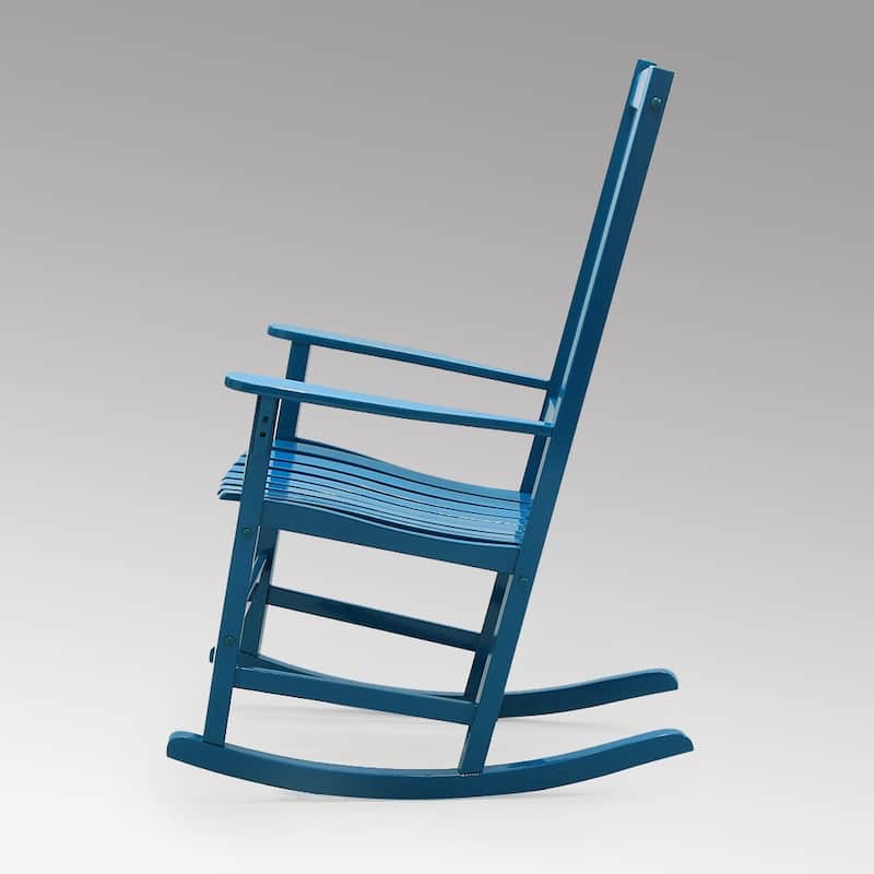 Cambridge Casual Austin Outdoor Rocking Chair - Steel Blue