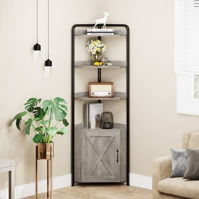Corner Cabinet with Storage